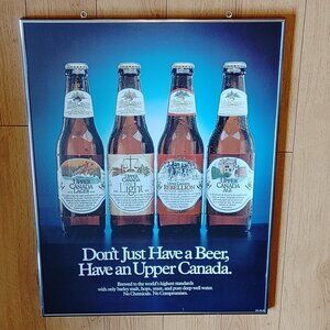 VINTAGE UPPER CANADA BREWING COMPANY POSTER Framed LARGE